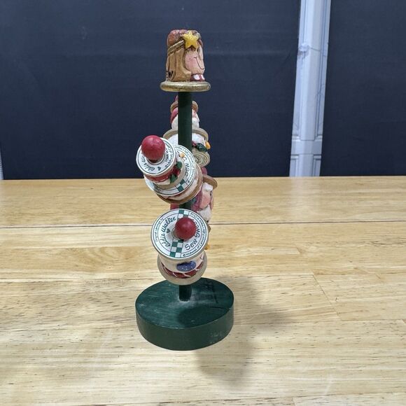 Eddie Walker Life's Little Gifts Sewing Spools Christmas Tree Folk Art Country - Picture 5 of 15